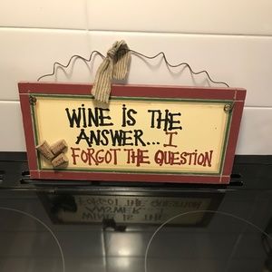 Wine sign
